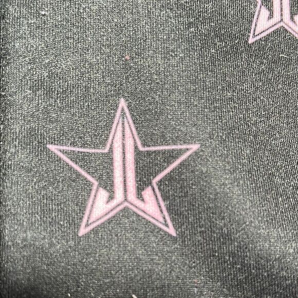 Jeffree Star Black and Pink Varsity Jacket with Ribbed Cuffs - Picture 4 of 7